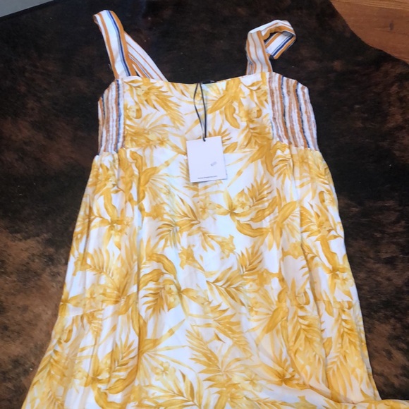 J.nana yellow floral jumpsuit - Picture 2 of 4